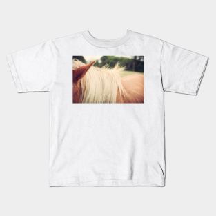 Windswept Mane Kids T-Shirt